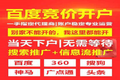 行业领先企业的网络推广开户策略